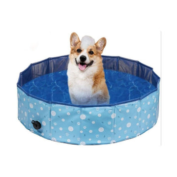 Floofi Pet Pool 120cm*30cm XL Blue Circle Floofi